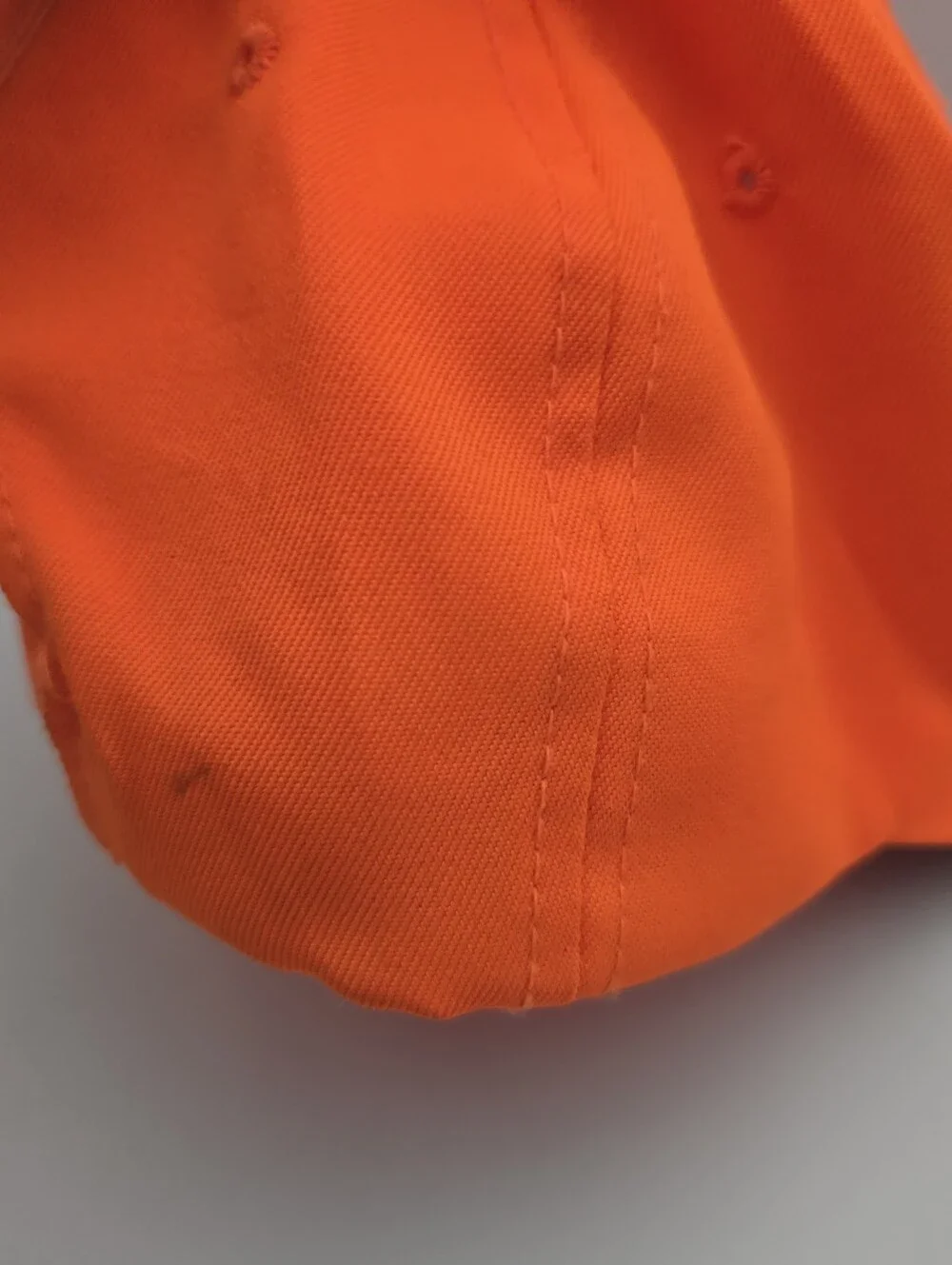 Vintage Youngan Youth Solid Orange Adjustable Snapback Hat